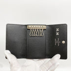 Louis Vuitton Key Case Damier Graphite Multicles 6 Black Gray Key Holder — view 3