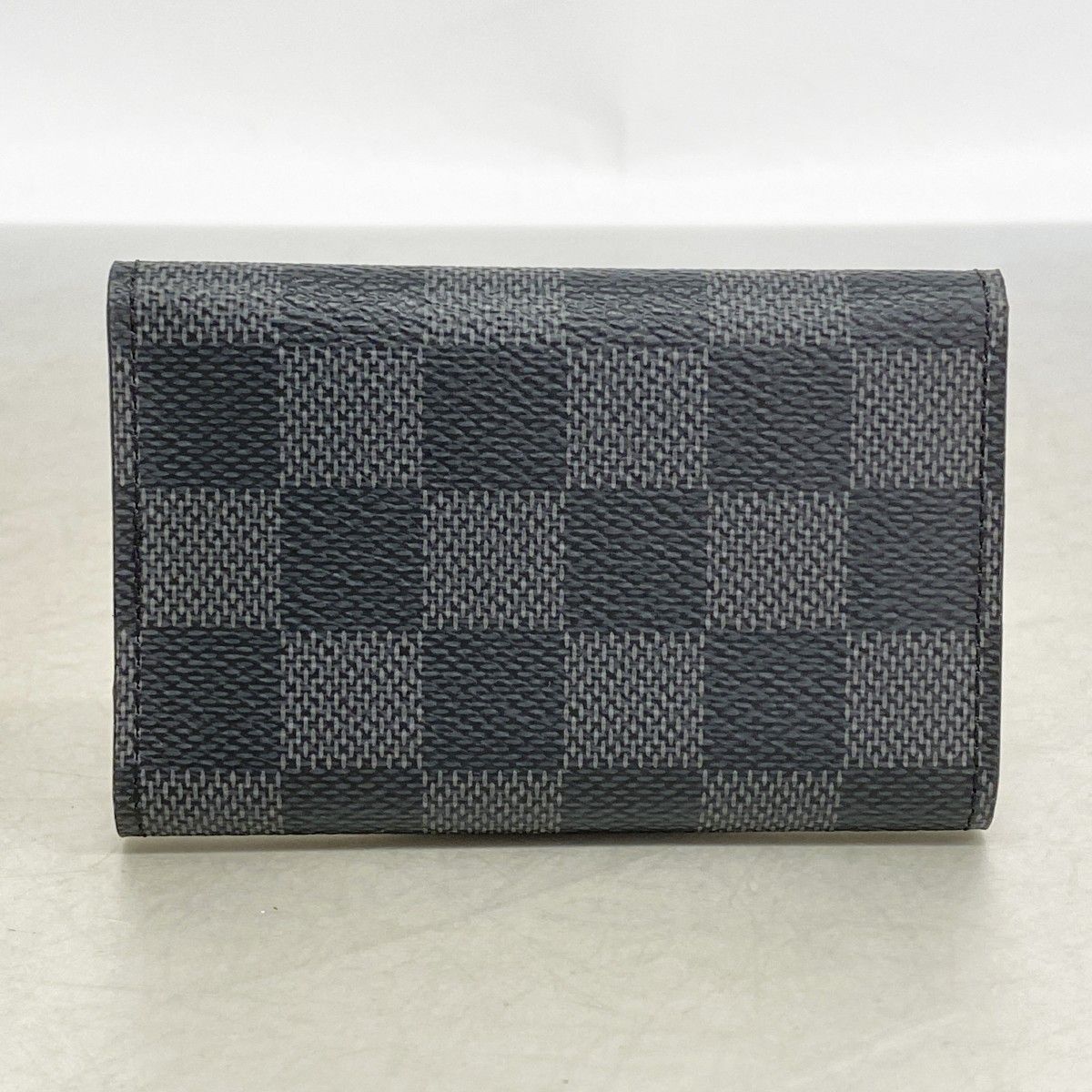 Louis Vuitton Key Case Damier Graphite Multicles 6 Black Gray Key Holder — view 7