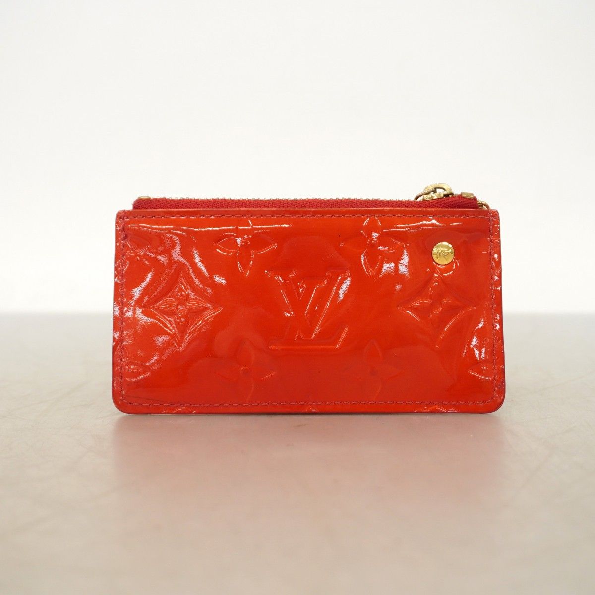 Louis Vuitton Coin Case Vernis Pochette Cles Pomme D'amour — view 9