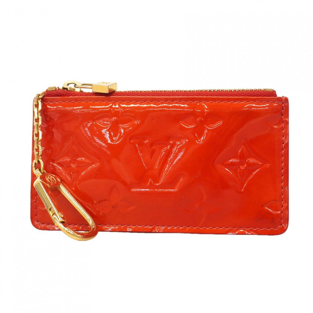Louis Vuitton Coin Case Vernis Pochette Cles Pomme D'amour
