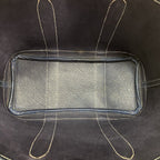 Hermes Handbag Garden Party TPM Toile Officier Navy Silver — view 4