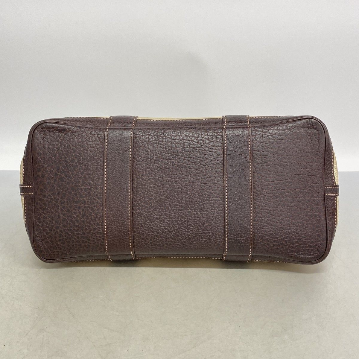 Hermes Tote Garden Party PM Toile Ash Brown Silver — view 3