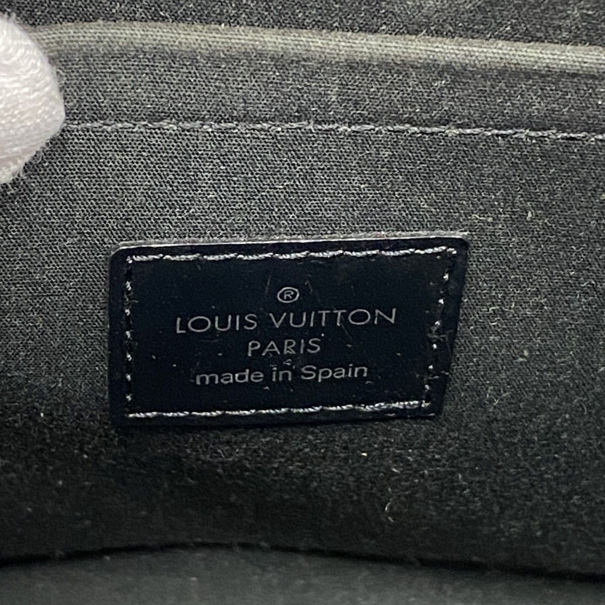 Louis Vuitton Tote Epi Croisette PM Noir — view 5
