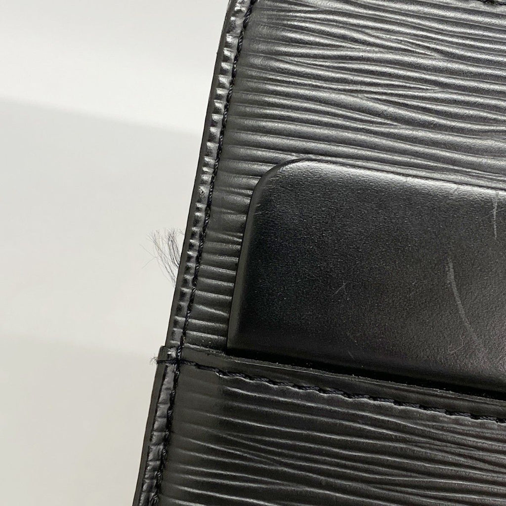 Louis Vuitton Tote Epi Croisette PM Noir — view 6