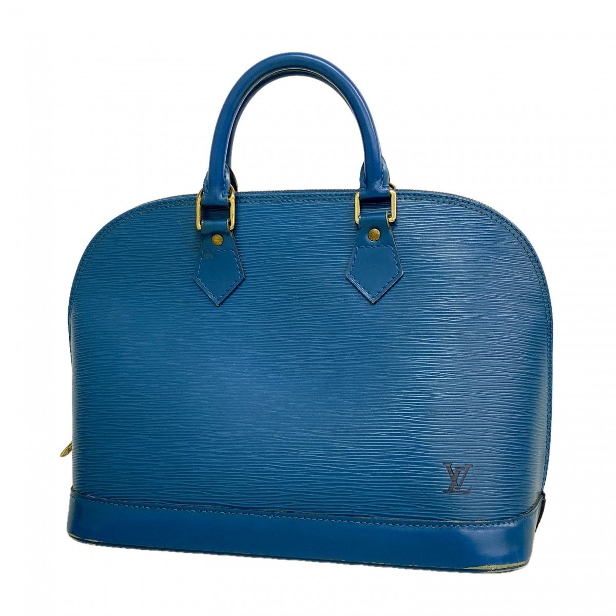 Louis Vuitton Handbag Epi Alma Toledo Blue