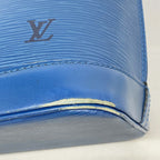 Louis Vuitton Handbag Epi Alma Toledo Blue — view 7