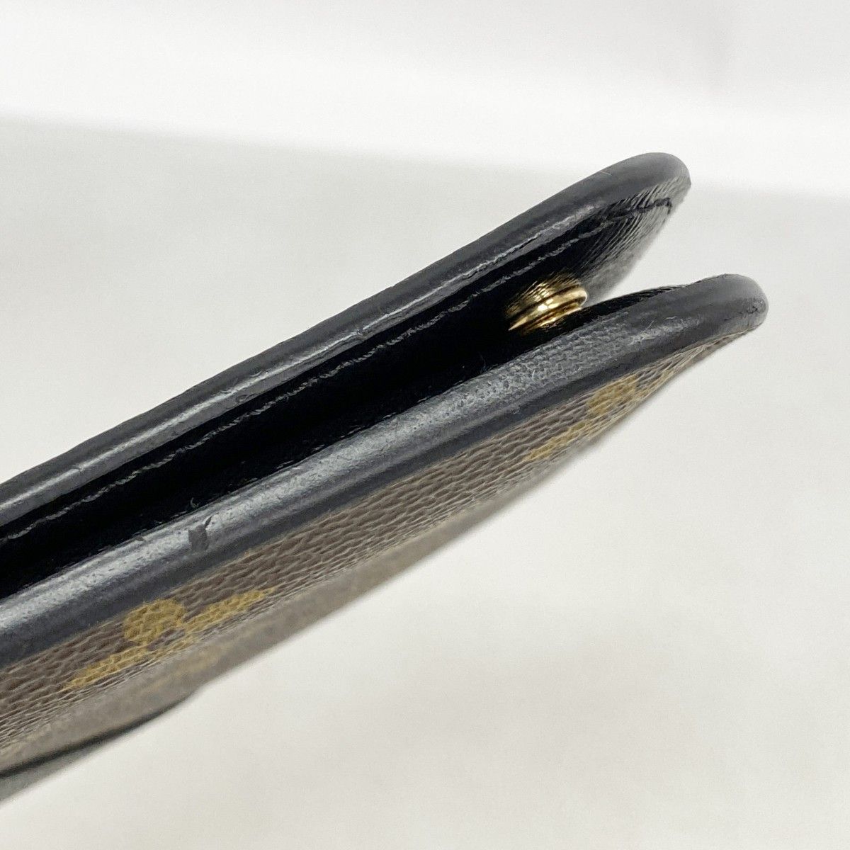 Louis Vuitton Wallet Monogram Portefeuille Kimono Brown Noir — view 7