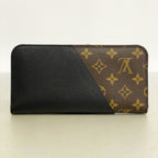 Louis Vuitton Wallet Monogram Portefeuille Kimono Brown Noir — view 9