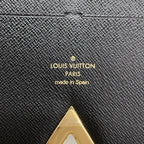 Louis Vuitton Wallet Monogram Portefeuille Kimono Brown Noir — view 4