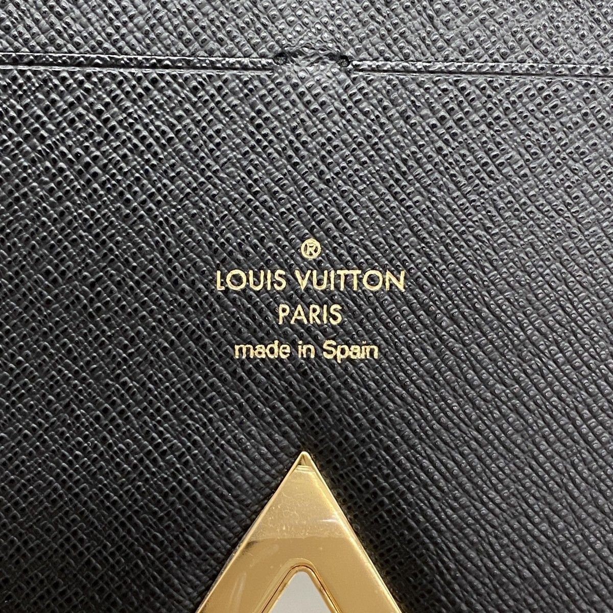 Louis Vuitton Wallet Monogram Portefeuille Kimono Brown Noir — view 4