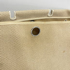 Hermes Handbag Herbag MM Toile GM Natural Silver — view 9
