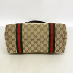 Gucci Tote GG Canvas Sherry Line Beige Brown Champagne Gold — view 3