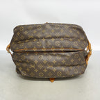 Louis Vuitton Shoulder Bag Monogram Saumur 35 Brown — view 3