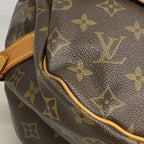 Louis Vuitton Shoulder Bag Monogram Saumur 35 Brown — view 6