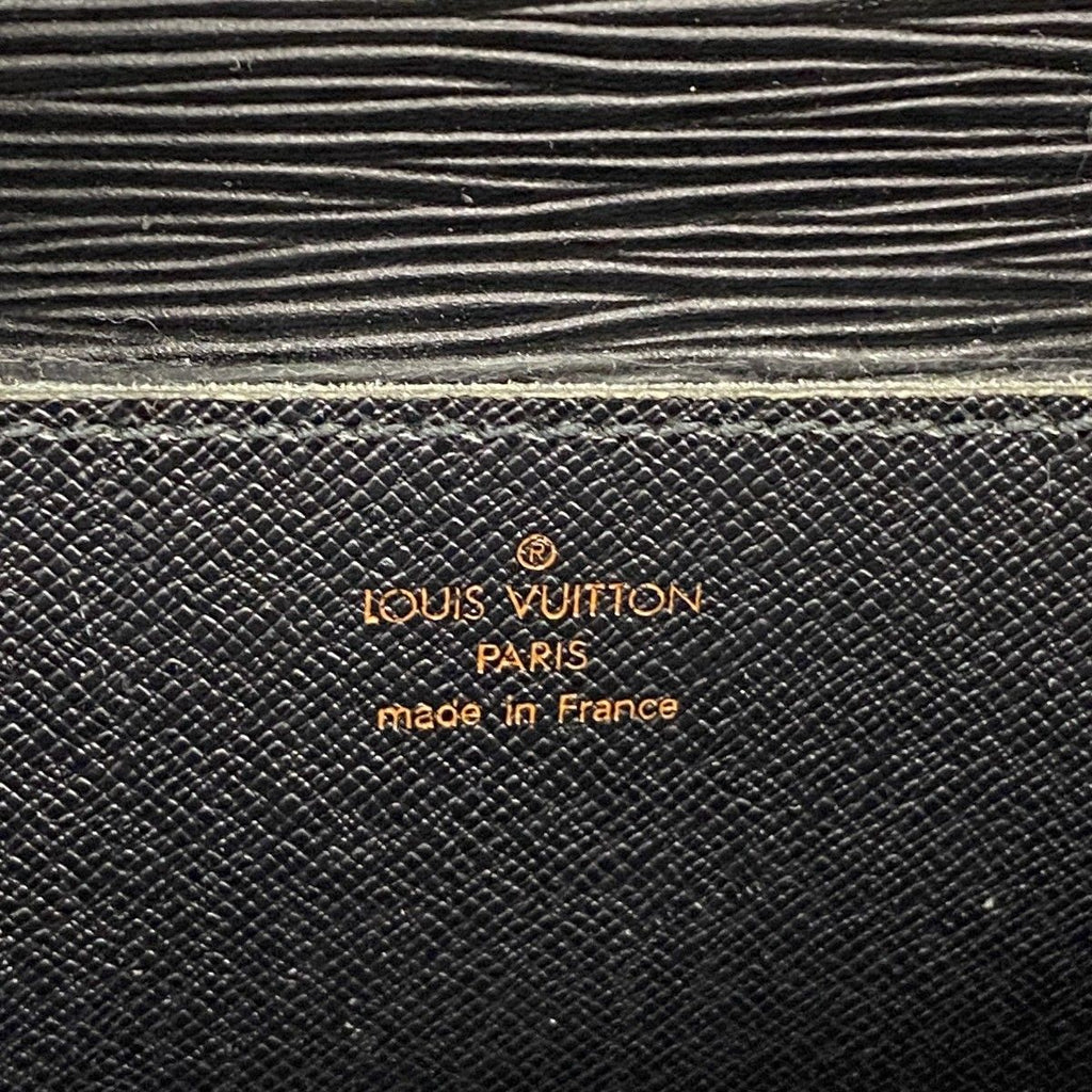Louis Vuitton Briefcase Epi Porte Documents Bandouliere Noir 2-Way — view 5