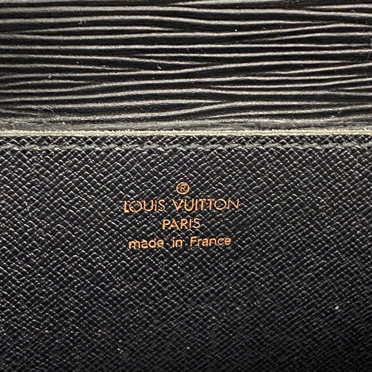 Louis Vuitton Briefcase Epi Porte Documents Bandouliere Noir 2-Way — view 5
