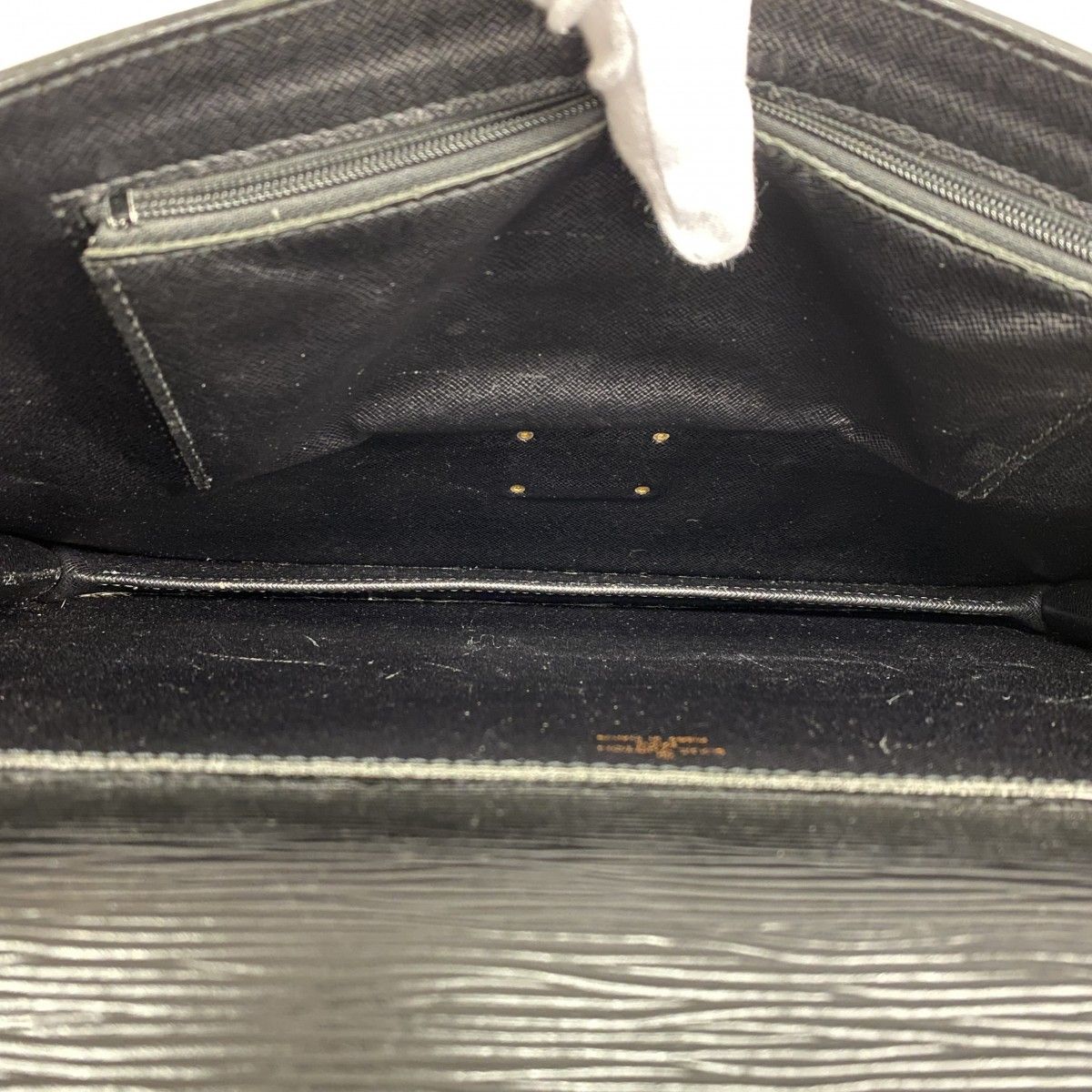 Louis Vuitton Briefcase Epi Porte Documents Bandouliere Noir 2-Way — view 4
