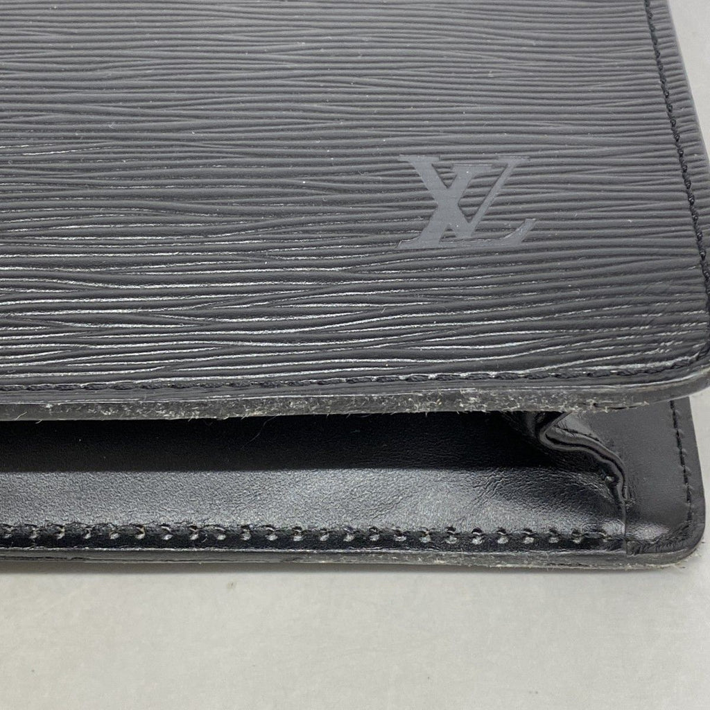 Louis Vuitton Briefcase Epi Porte Documents Bandouliere Noir 2-Way — view 7