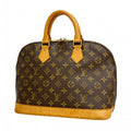Louis Vuitton Handbag Monogram Alma Brown