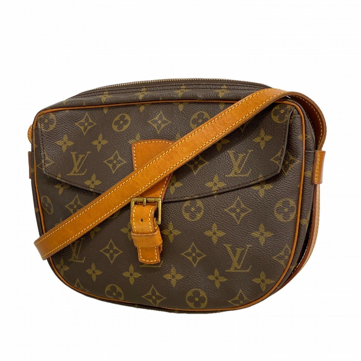 Louis Vuitton Shoulder Bag Monogram Jeune Fille MM Brown