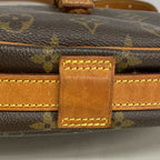 Louis Vuitton Shoulder Bag Monogram Jeune Fille MM Brown — view 9