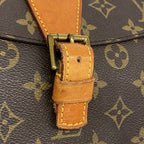 Louis Vuitton Shoulder Bag Monogram Jeune Fille MM Brown — view 8