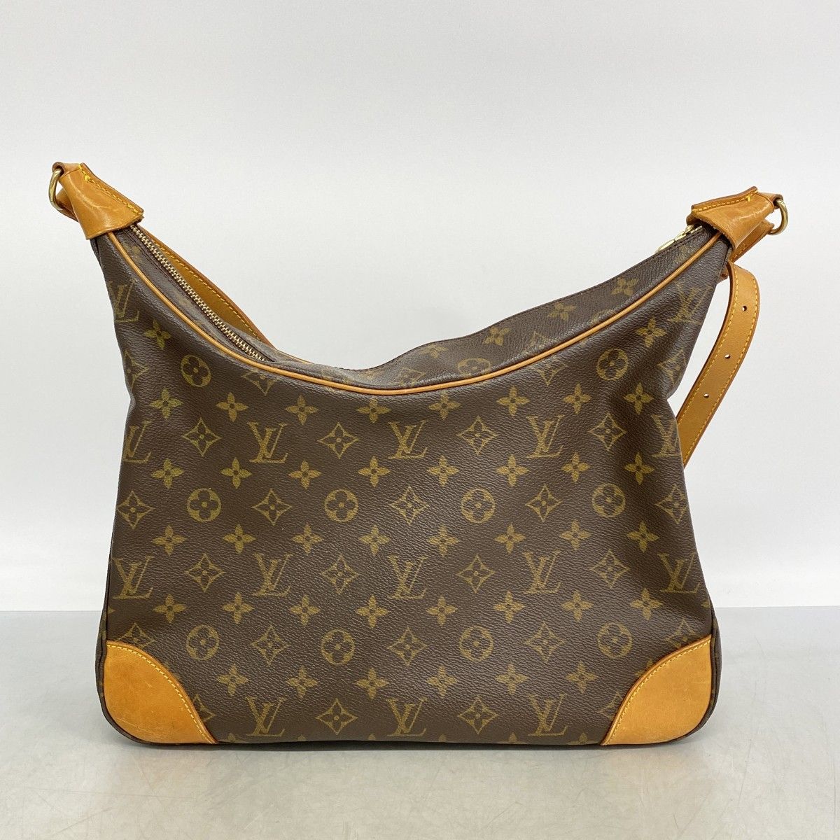 Louis Vuitton Shoulder Bag Monogram Boulogne 35 Brown — view 9