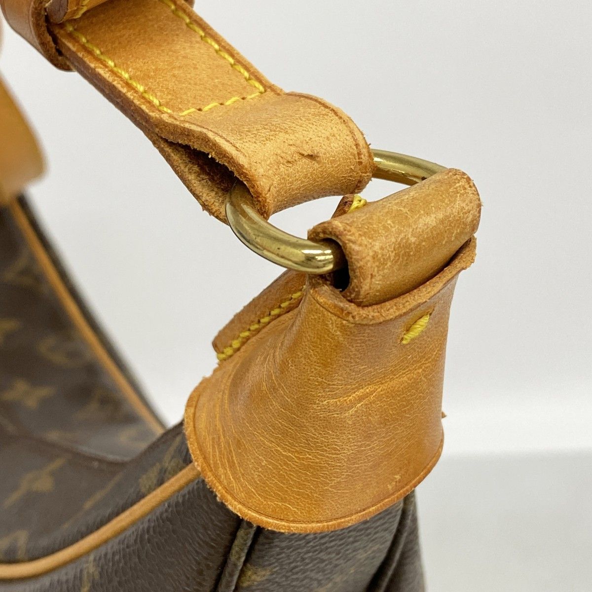 Louis Vuitton Shoulder Bag Monogram Boulogne 35 Brown — view 7