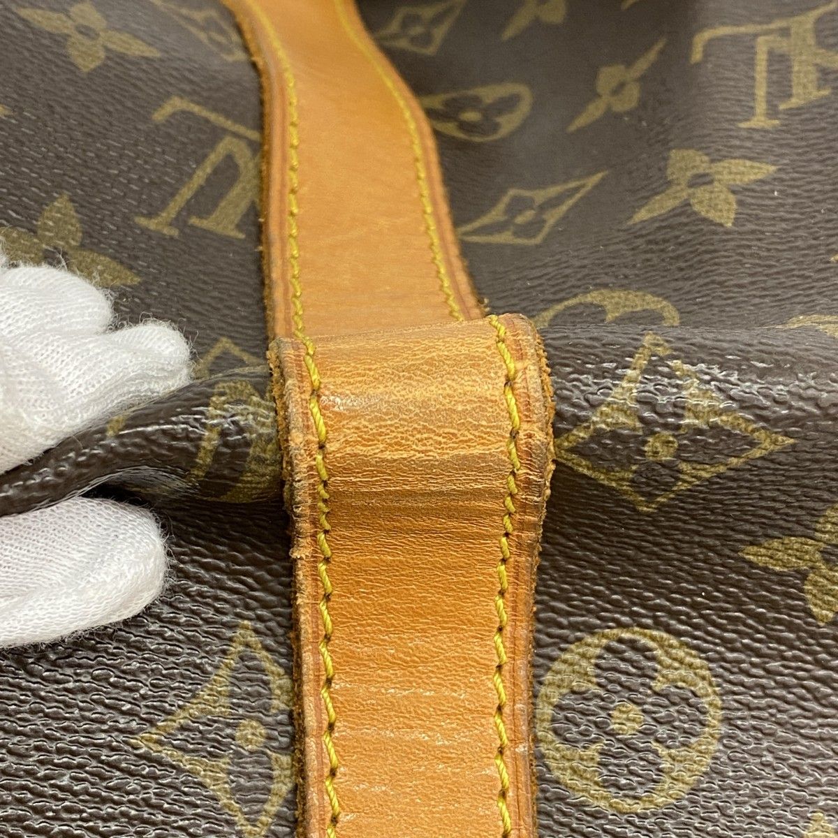 Louis Vuitton Boston Bag Monogram Keepall 45 Brown — view 6