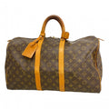 Louis Vuitton Boston Bag Monogram Keepall 45 Brown