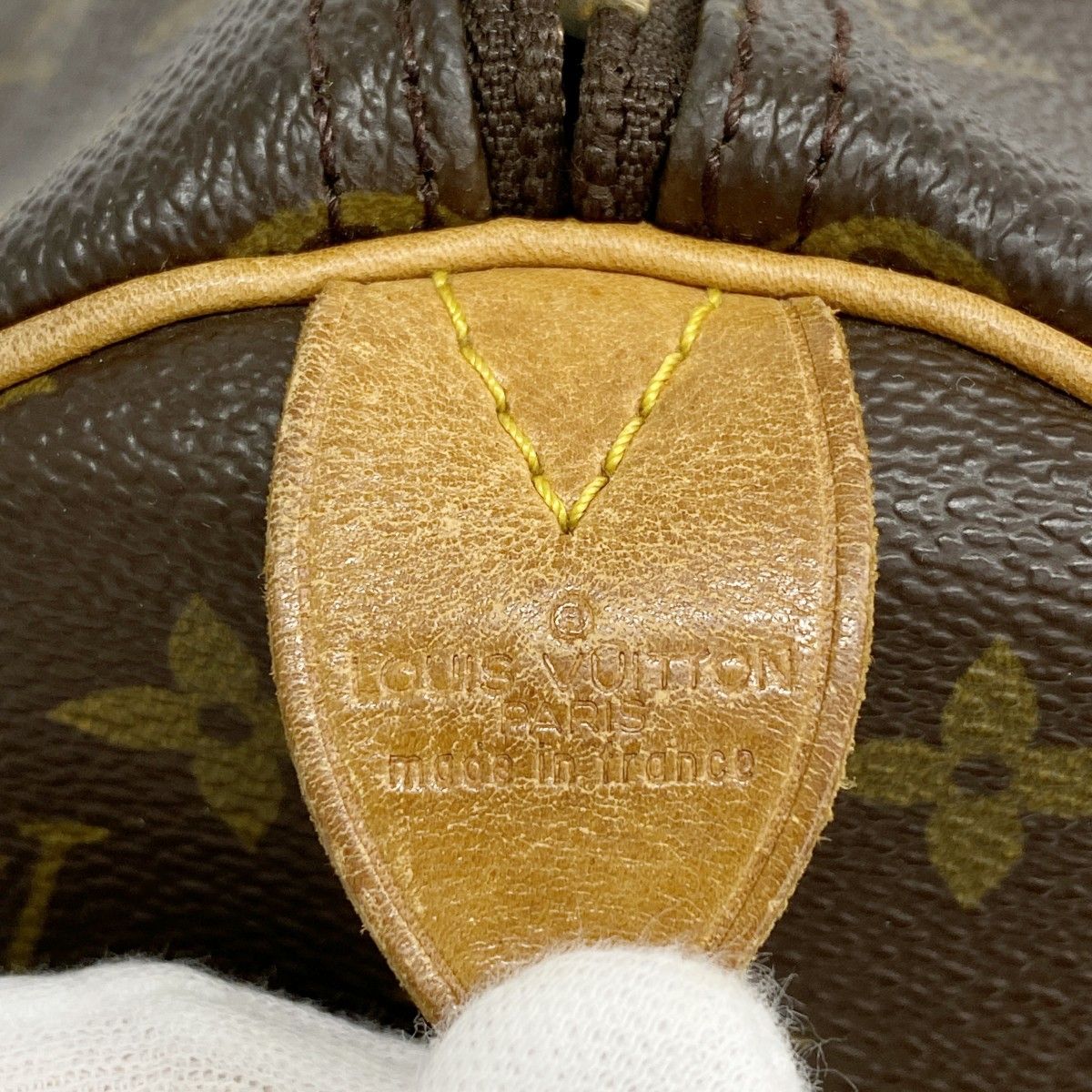 Louis Vuitton Boston Bag Monogram Keepall 45 Brown — view 5