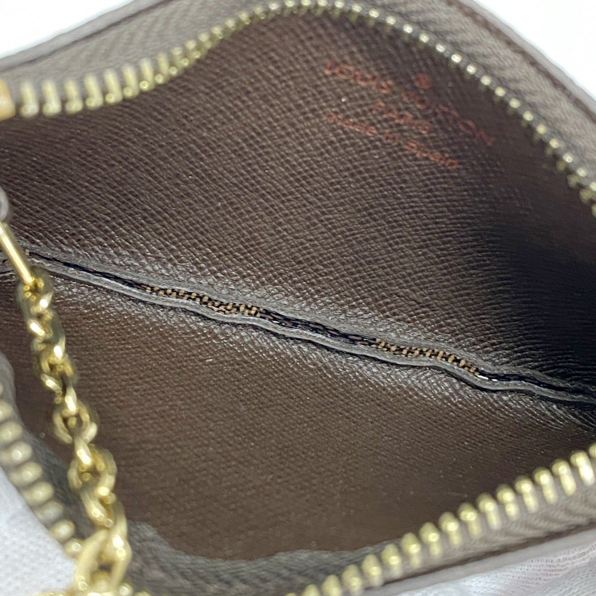 Louis Vuitton Coin Case Damier Pochette Cles Ebene — view 3