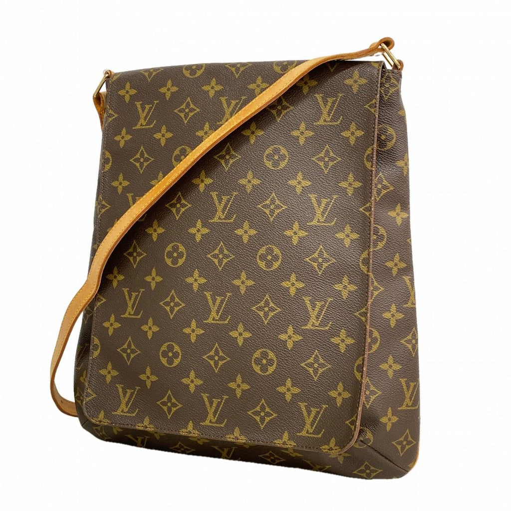 Louis Vuitton Shoulder Bag Monogram Musette Brown