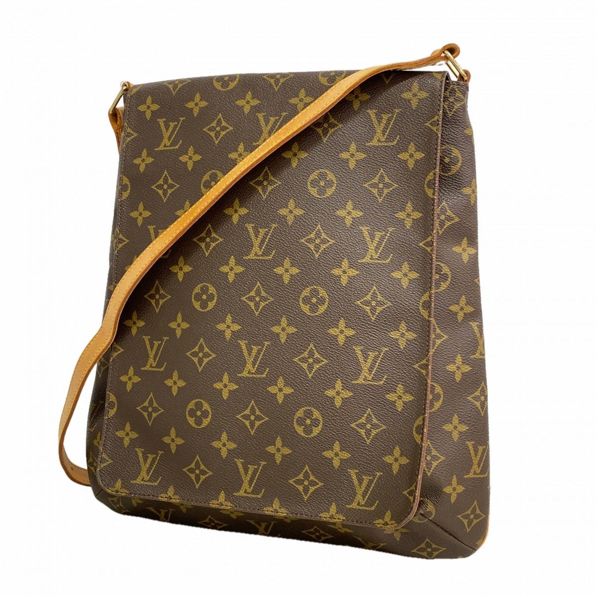 Louis Vuitton Shoulder Bag Monogram Musette Brown