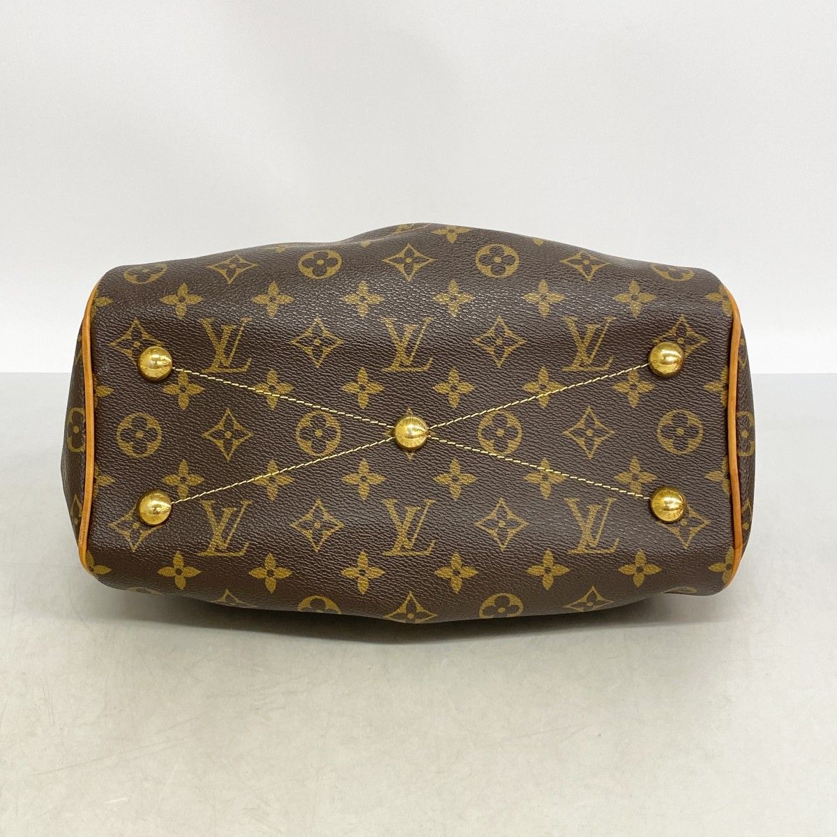 Louis Vuitton Handbag Monogram Tivoli PM Brown — view 3
