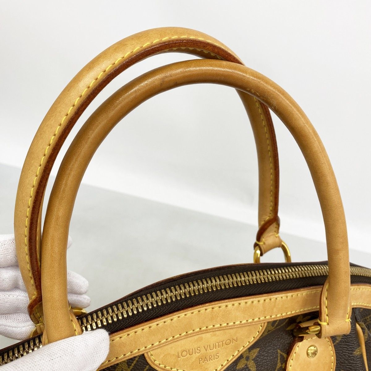 Louis Vuitton Handbag Monogram Tivoli PM Brown — view 7