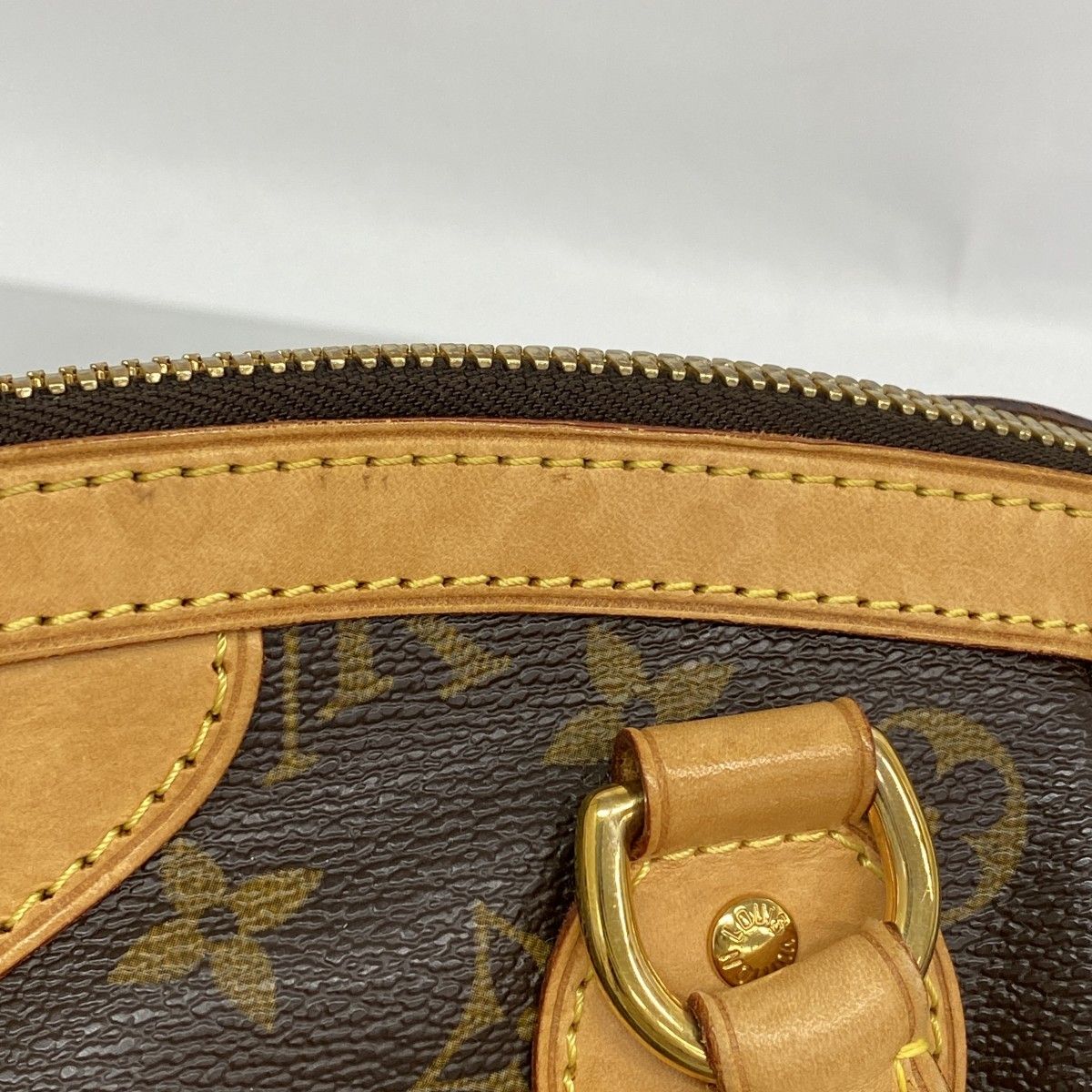 Louis Vuitton Handbag Monogram Tivoli PM Brown — view 9