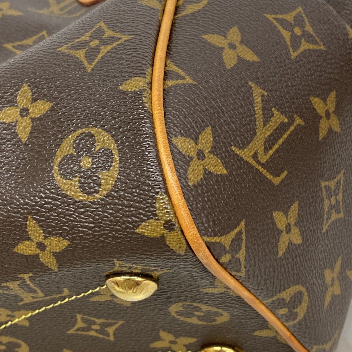 Louis Vuitton Handbag Monogram Tivoli PM Brown — view 6
