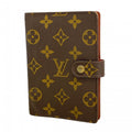 Louis Vuitton Notebook Cover Monogram Agenda PM Brown