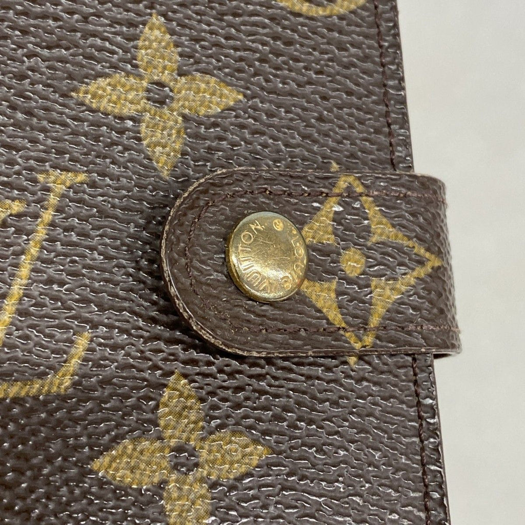 Louis Vuitton Notebook Cover Monogram Agenda PM Brown — view 7