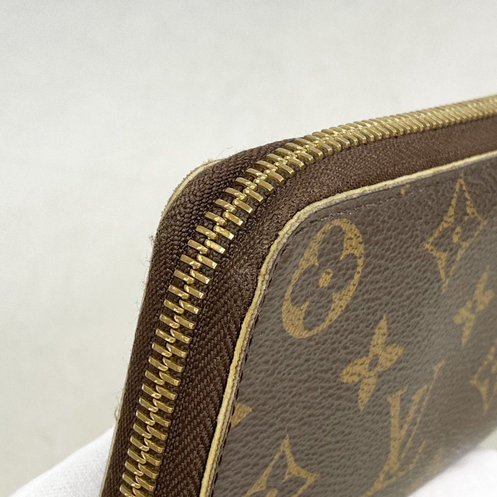 Louis Vuitton Wallet Monogram Portefeuille Clemence Brown Rose Velours — view 6