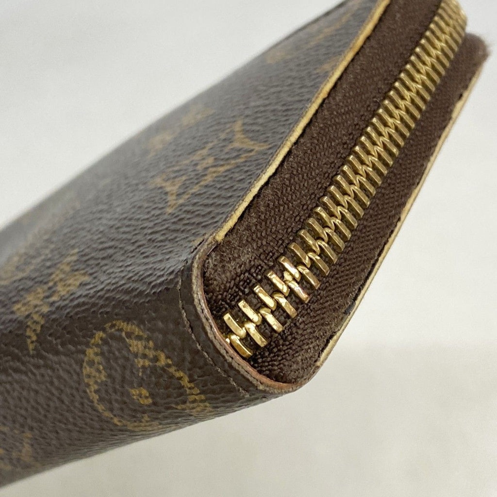 Louis Vuitton Wallet Monogram Portefeuille Clemence Brown Rose Velours — view 5