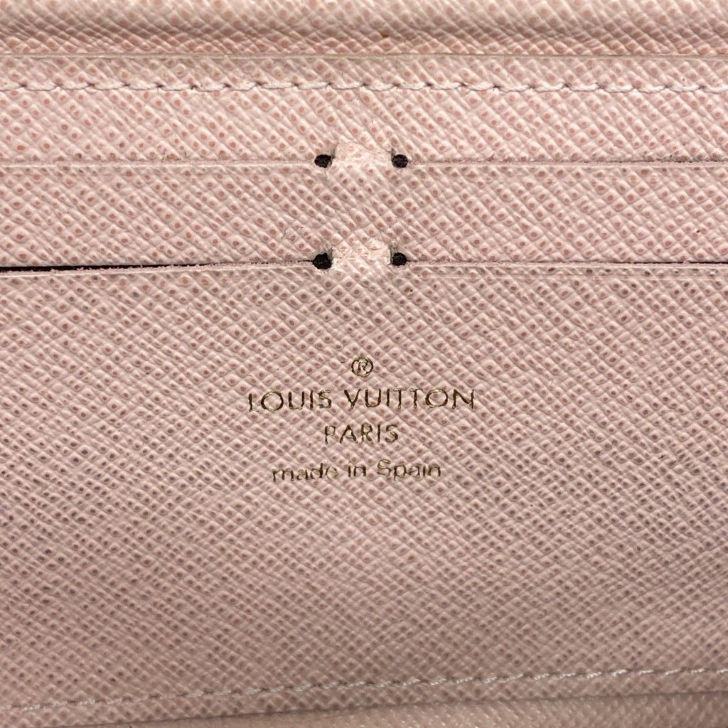 Louis Vuitton Wallet Monogram Portefeuille Clemence Brown Rose Velours — view 4