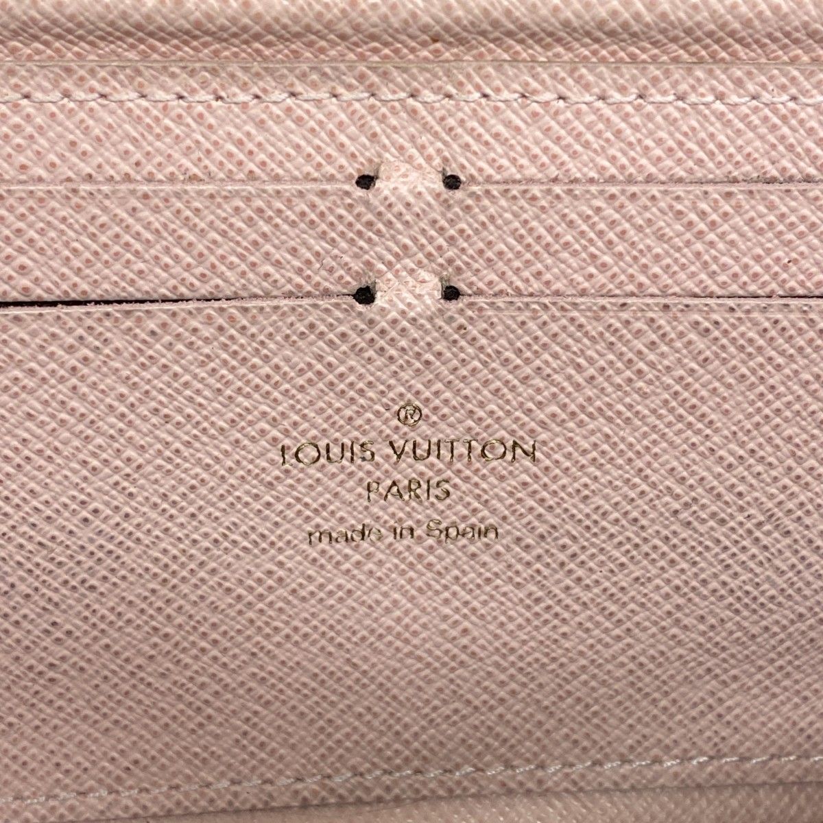 Louis Vuitton Wallet Monogram Portefeuille Clemence Brown Rose Velours — view 4