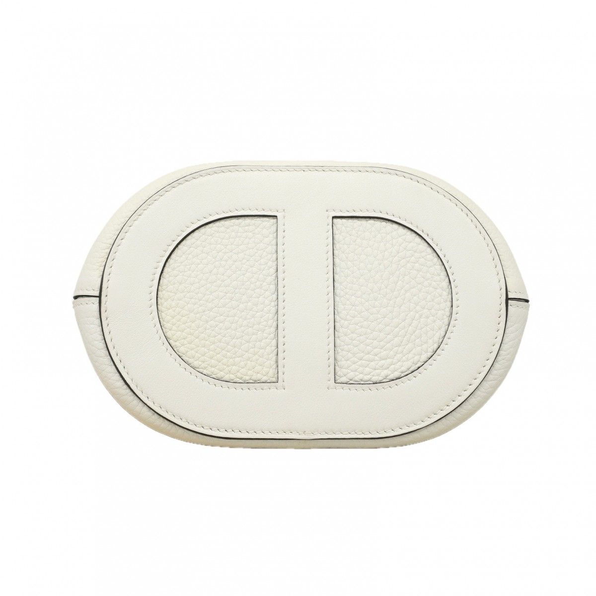 Hermes Handbag in the Loop 18 Taurillon Clemence New White Gold — view 3
