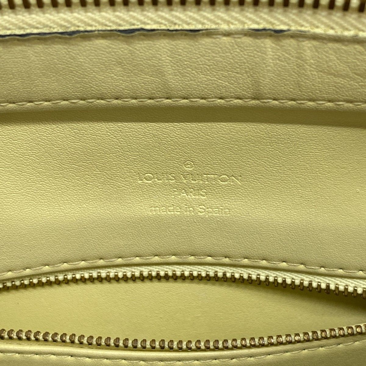 Louis Vuitton Tote Vernis Houston Lime Yellow — view 5