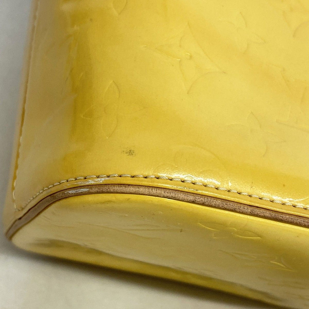 Louis Vuitton Tote Vernis Houston Lime Yellow — view 6