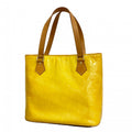 Louis Vuitton Tote Vernis Houston Lime Yellow