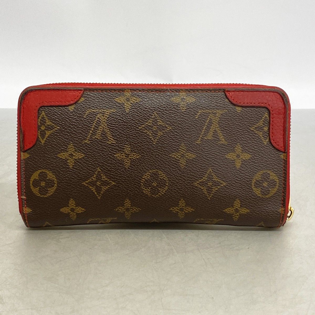 Louis Vuitton Wallet Monogram Zippy Reti Lo Cerise — view 9