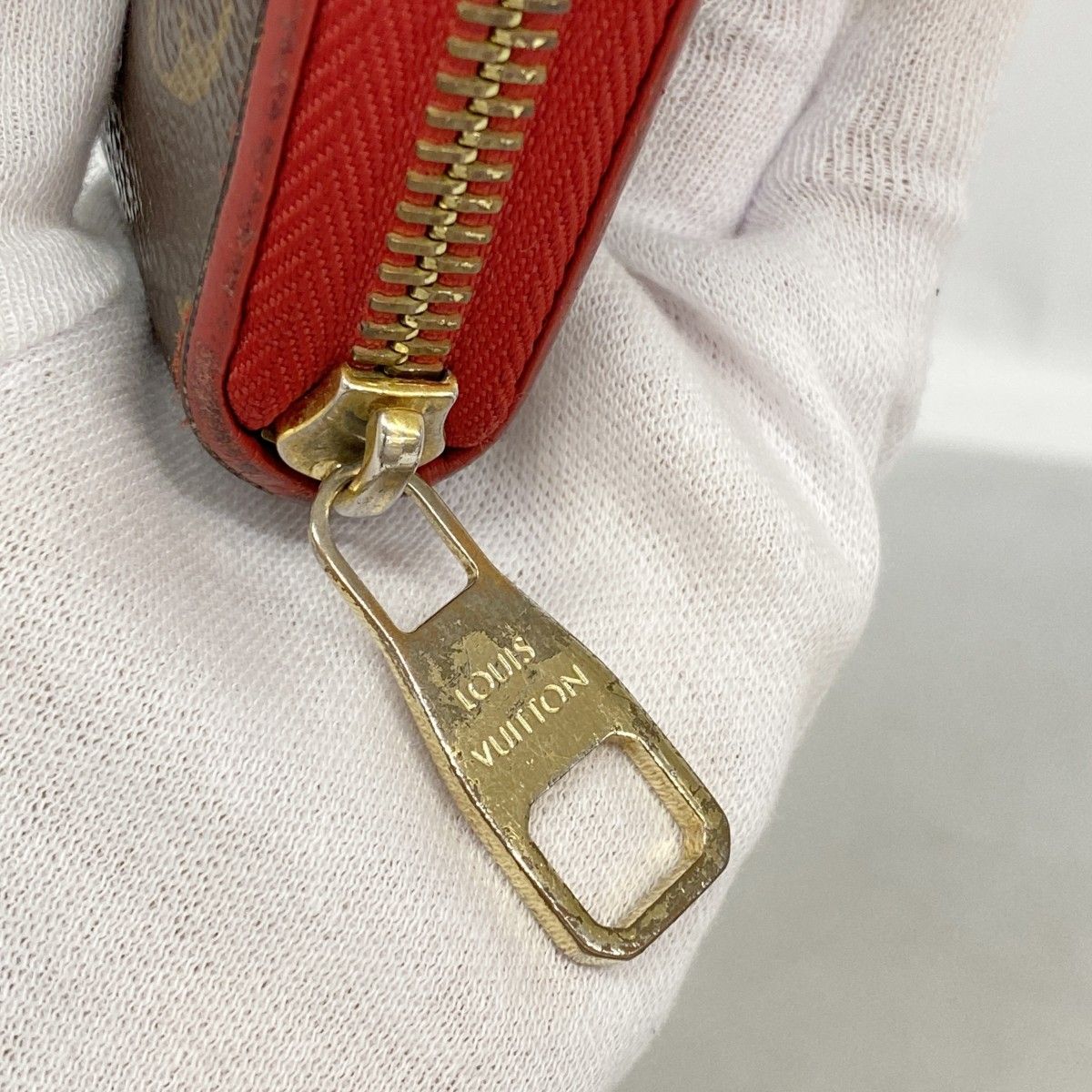 Louis Vuitton Wallet Monogram Zippy Reti Lo Cerise — view 8